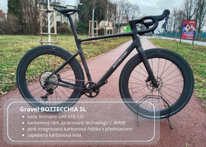 Gravel bike BOTTECCHIA SL Shimano GRX610 12s