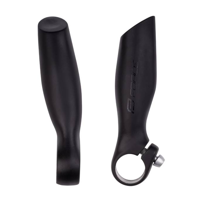 Nástavce - rohy FORCE B4.6 11,5 cm Al, černé matné