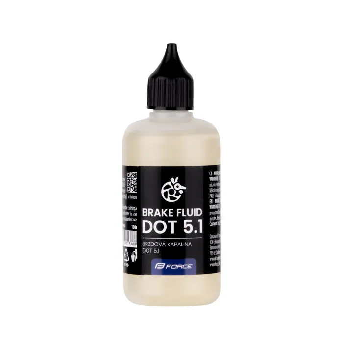 Brzdová kapalina FORCE DOT-5.1 Brake Fluid 100 ml