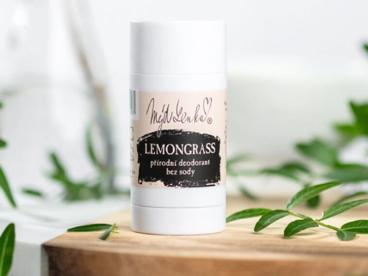 MýdLenka přírodní deodorant bez sody Lemongrass - unisex