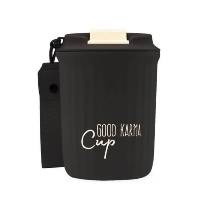 Good Karma Travel Cup - cestovní termohrnek 0,36l, black