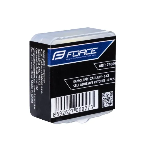 Sada na opravu duší FORCE samolepicí záplaty - 6 ks 