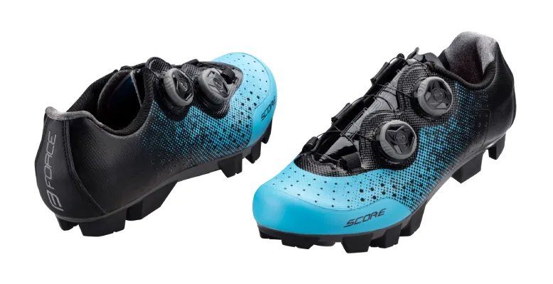 Tretry FORCE MTB SCORE, modré 44