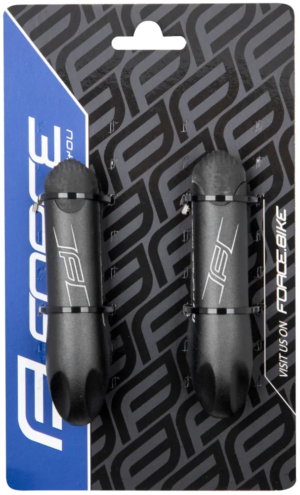 Nástavce - rohy FORCE ZAP 10,7 cm Al, black
