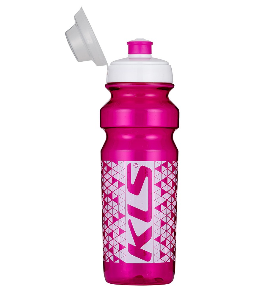 Láhev na kolo KLS TULAROSA New 0,75l transparent pink