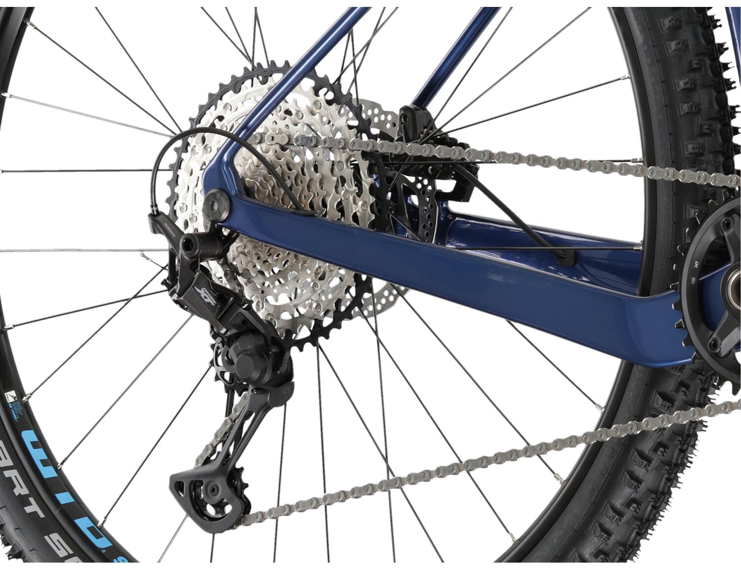 KROSS Level 11.0 blue/white glossy 2023 carbon M