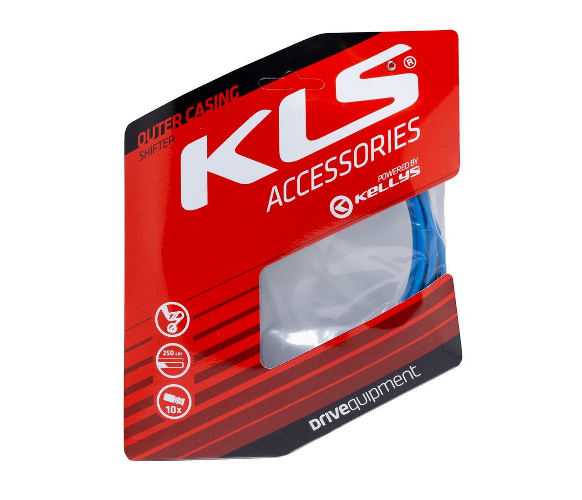 Bowden řazení KLS 250 cm, blue, 1pc