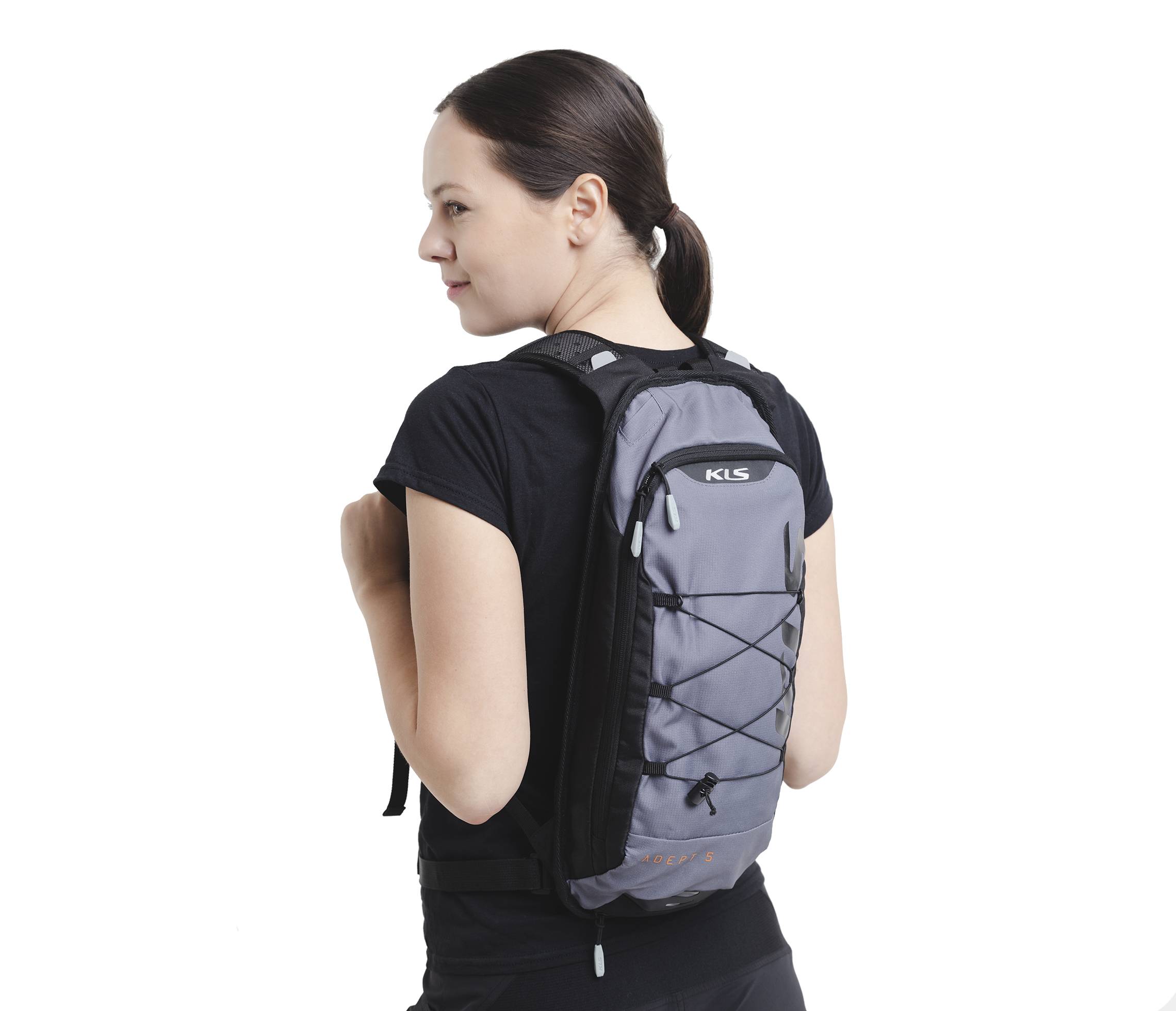 Batoh KLS ADEPT 5 steel blue