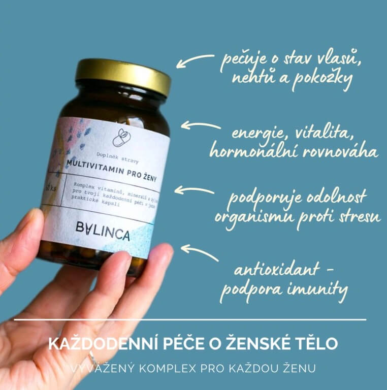 BYLINCA Multivitamin pro ženy, 60 kapslí