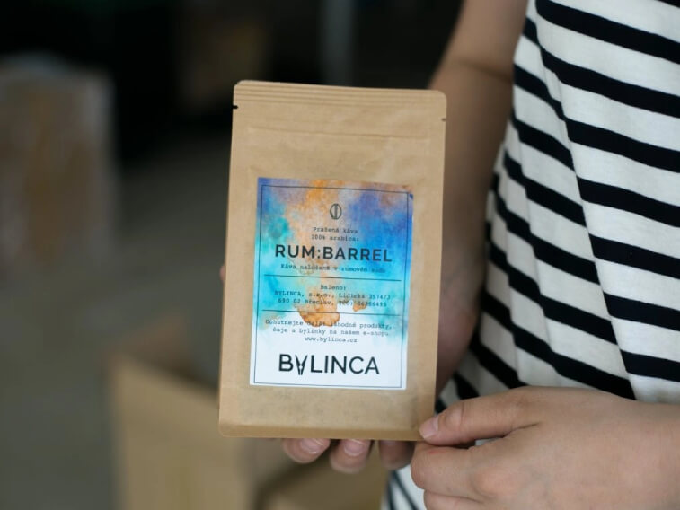 BYLINCA zrnková káva RUM:BARREL 500g