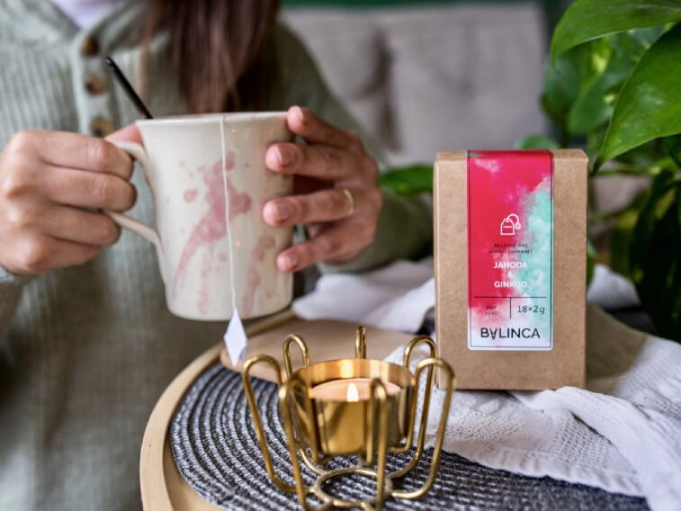 BYLINCA Jahoda & Ginkgo 18x2g