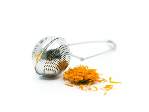 Rozevíratelné čajové sítko z nerez oceli Ø 50mm