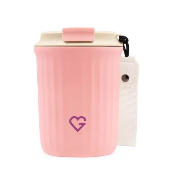 Good Karma Travel Cup - cestovní termohrnek 0,36l, pink