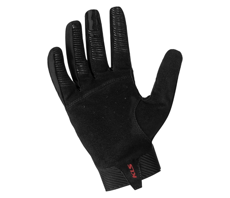 Rukavice KLS CUTOUT II long, terracota red XL