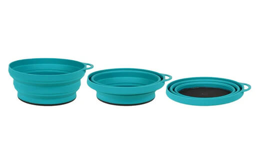Skládací miska LIFEVENTURE Ellipse Flexi Bowl, teal