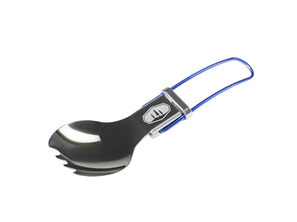 Skládací lžíce GSI Glacier Folding Spork, blue