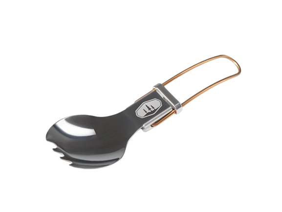 Skládací lžíce GSI Glacier Folding Spork, orange