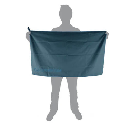 Ručník LIFEVENTURE SoftFibre Trek Towel Recycled, Large, navy