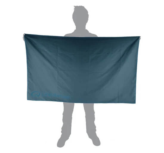 Ručník LIFEVENTURE SoftFibre Trek Towel Recycled, Giant, navy