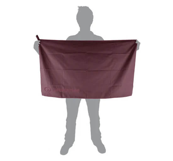 Ručník LIFEVENTURE SoftFibre Trek Towel Recycled, Large, blackcurrant