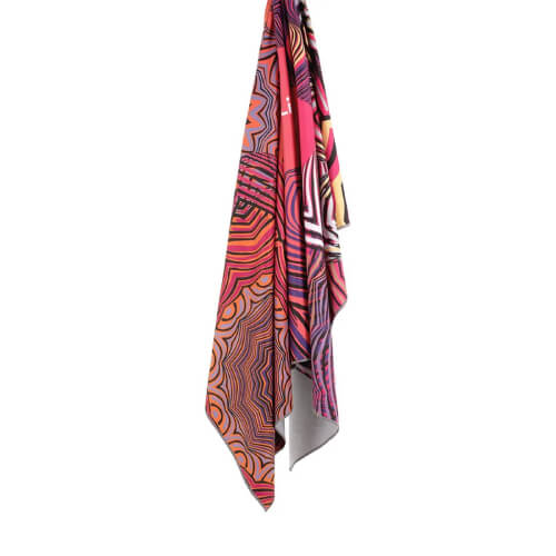 Ručník LIFEVENTURE SoftFibre Trek Towel Recycled, Giant, mandala