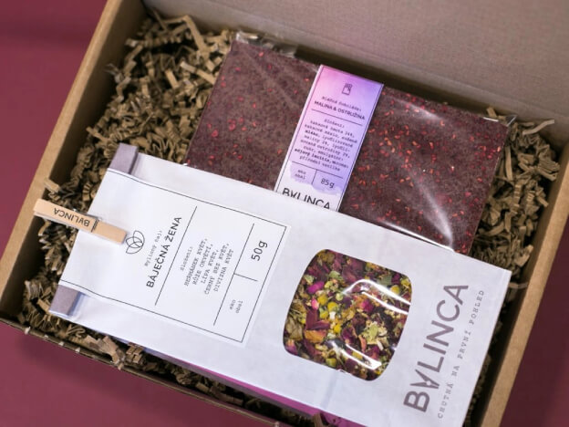 Dárkový box: Báječné ženě - 2. varianta