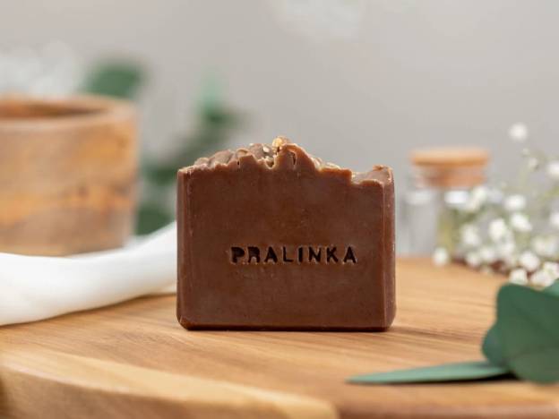 MýdLenka přírodní mýdlo Pralinka čokoládová