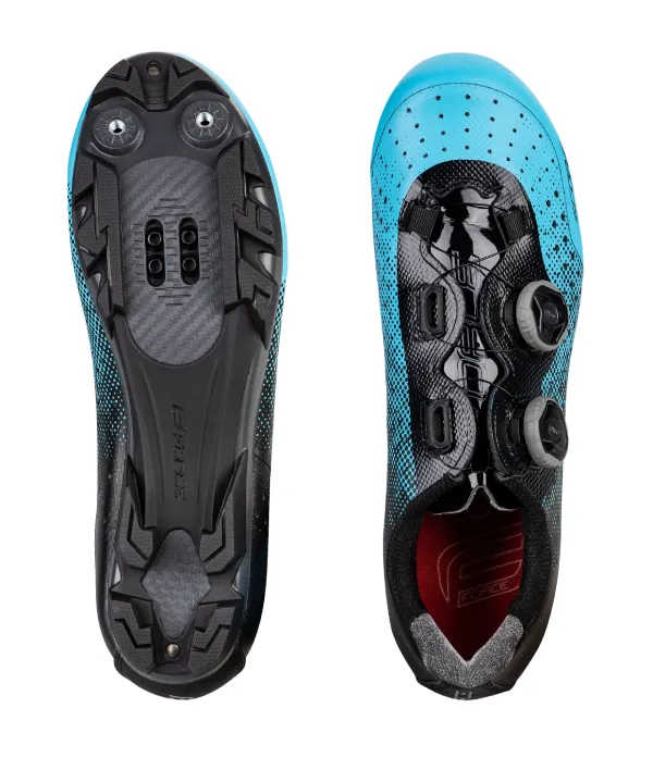 Tretry FORCE MTB SCORE, modré 44