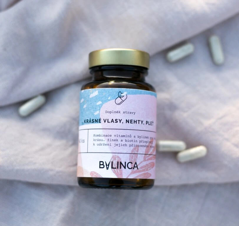 BYLINCA Krásné vlasy, nehty, pleť, 60 kapslí