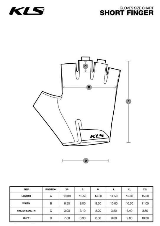 Rukavice KLS FACTOR II, green XL