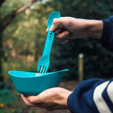 Miska LIFEVENTURE Ellipse Bowl, teal