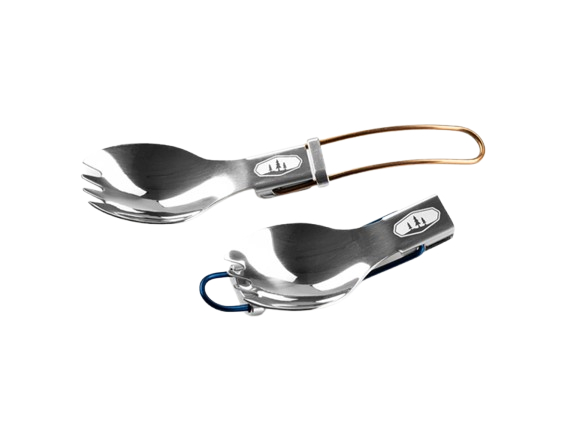 Skládací lžíce GSI Glacier Folding Spork, orange