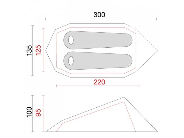 Ultralehký stan CAMP Minima 2 SL