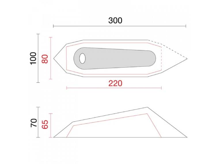 Ultralehký stan CAMP Minima 1 SL