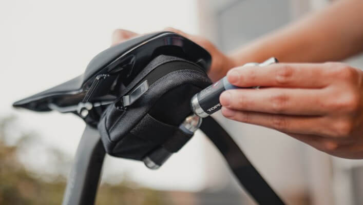 Brašna podsedlová TOPEAK Elementa Seatbag Slim XS černá