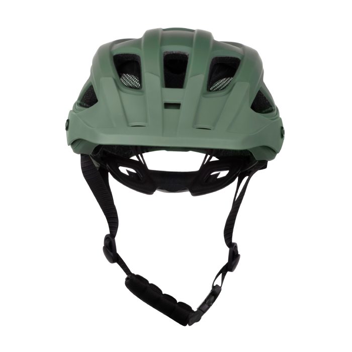 Přilba FORCE IBEX MTB, zelená-matná L-XL