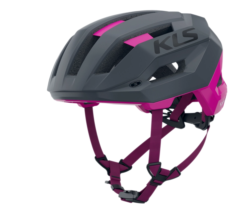 Přilba KLS SHARP pink + náhradní vnitřní výstelka L-XL