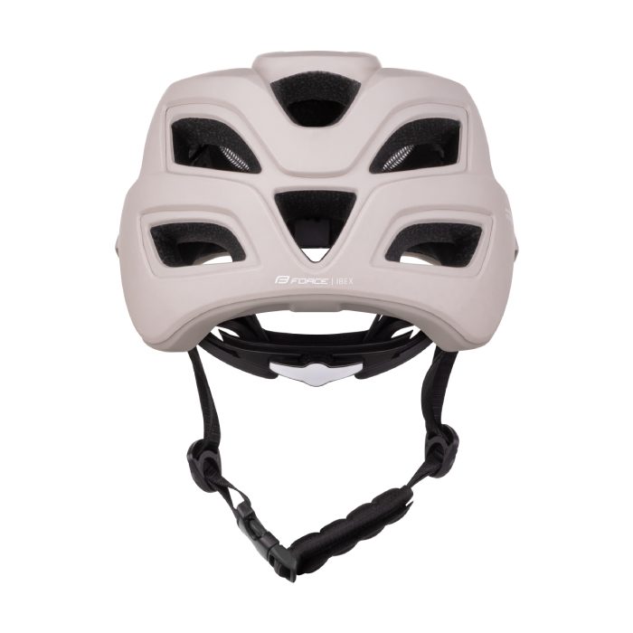 Přilba FORCE IBEX MTB, béžová-matná S-M