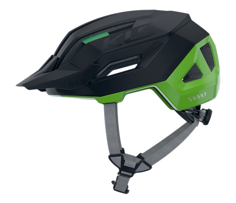 Přilba KLS SHARP green + náhradní vnitřní výstelka