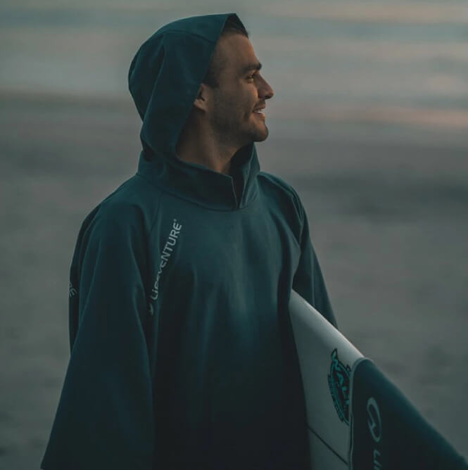 Župan LIFEVENTURE Changing Robes Compact, teal