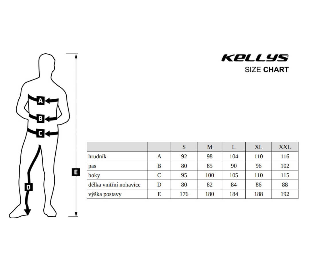 Cyklokalhoty KELLYS THERMO RBX s vložkou