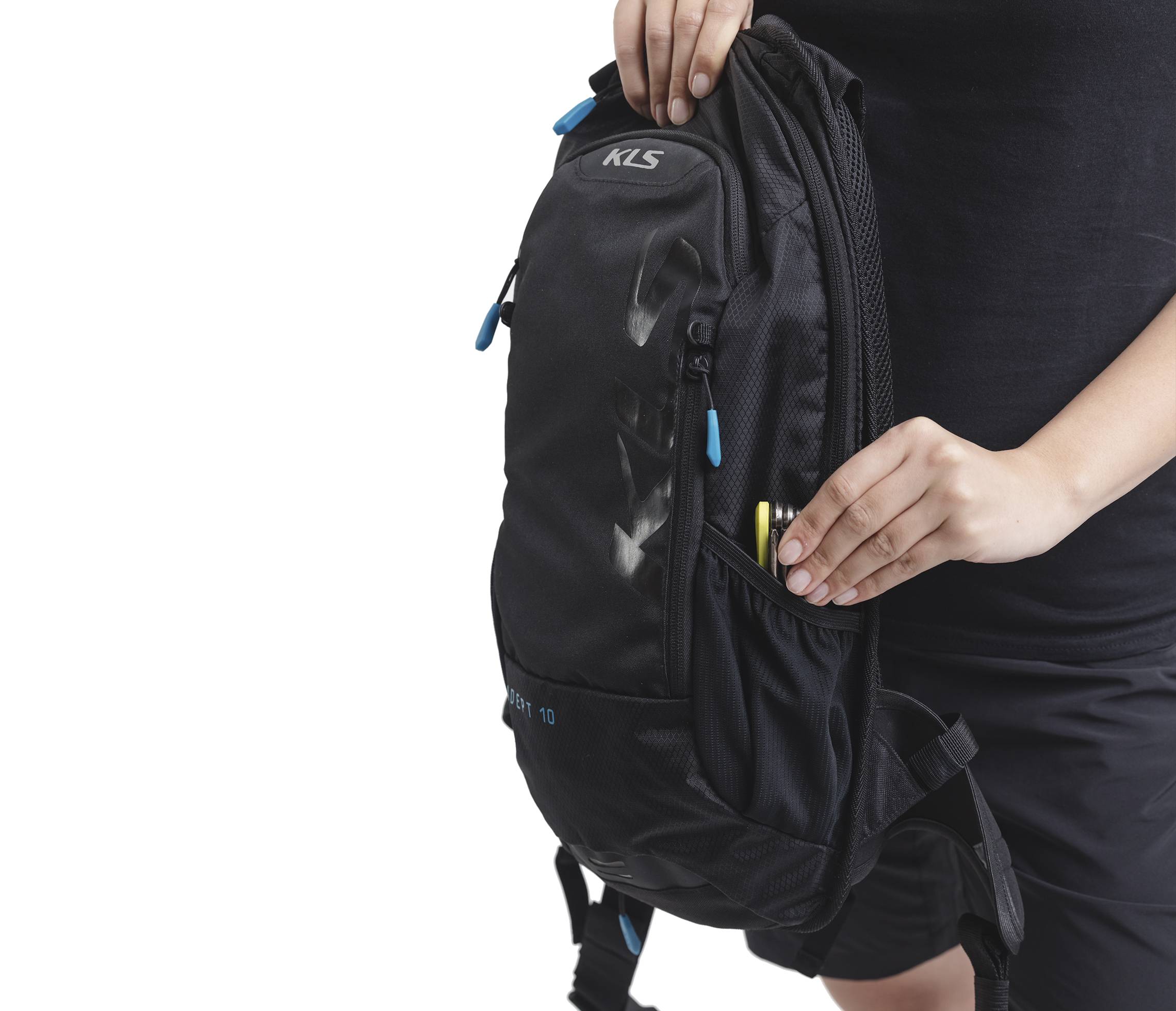 Batoh KLS ADEPT 10 New black