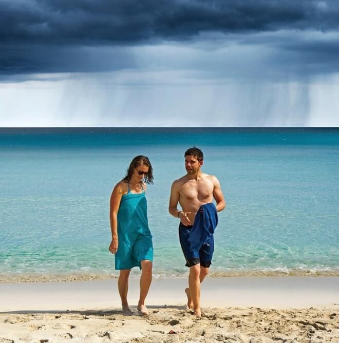 Ručník LIFEVENTURE MicroFibre Comfort Trek Towel, X-Large, blue