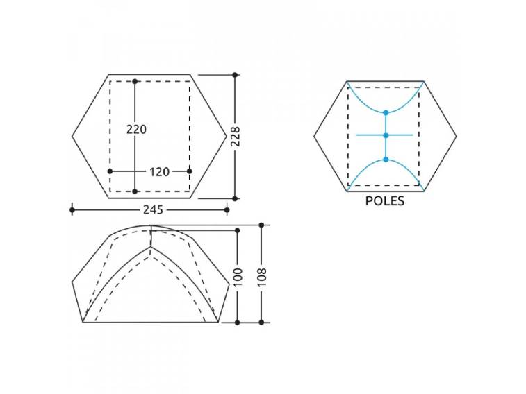 Ultralehký stan CAMP Minima 2 Evo