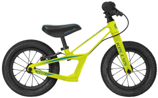 Dětské odrážedlo Kellys KIRU Race Lime, s brzdou