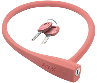 Zámek na kolo KLS Sunny Pastel pink
