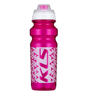 Láhev na kolo KLS TULAROSA New 0,75l transparent pink