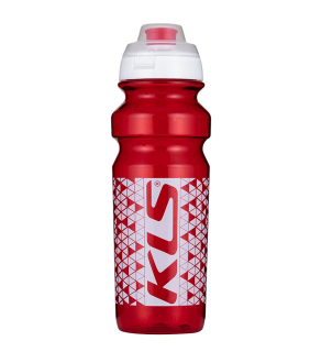 Láhev na kolo KLS TULAROSA New 0,75l transparent red