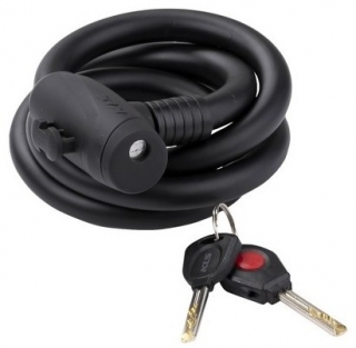 Zámek na kolo KLS Hardcoil 150cm