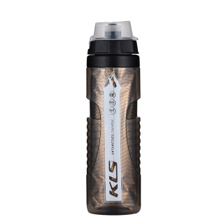 Láhev na kolo KLS ANTARCTICA New 0,65L Charcoal Black Thermo 